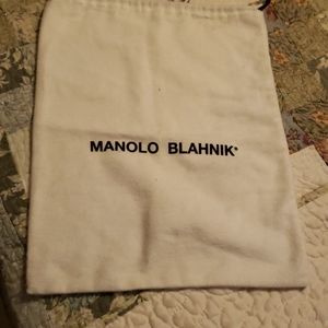 Manolo Blahnik dust bag